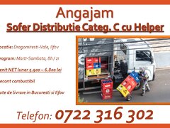 Sofer distributie categ. C cu Helper